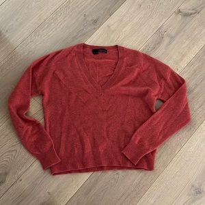 360 Cashmere Red Sweater